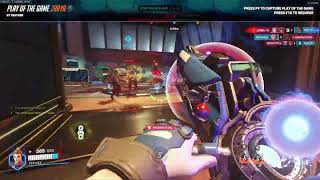 Most Useless Zarya and Pharah Combo Team Kill