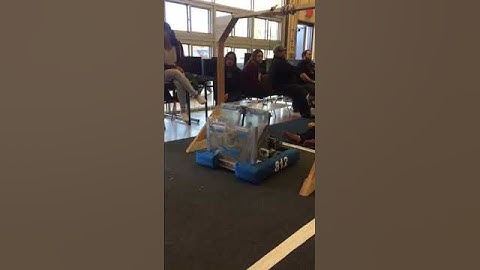 FRC Team 812 robot rope climbing 2017-02-20