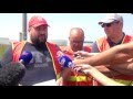 Piquet de grève maintenu à la CIM, dépôt pétrolier du Havre [Normandie-actu.fr]