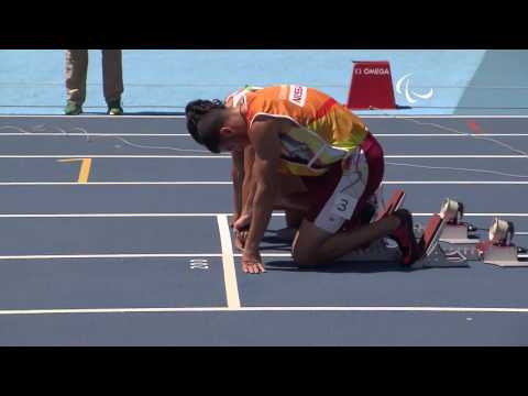 Athletics | Women's 200m - T11 Round 1 Heat 1 | Rio 2016 Paralympic Games