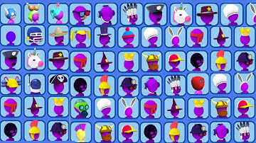 Join Clash 3D ALL SKINS UNLOCKING (iOS & Android) epic gameplay