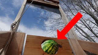 Guillotine vs  Watermelon