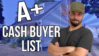 How To Create The Best Cash Buyers List [Hack Strategy]