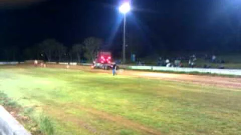 First sled pull ever went 202feet