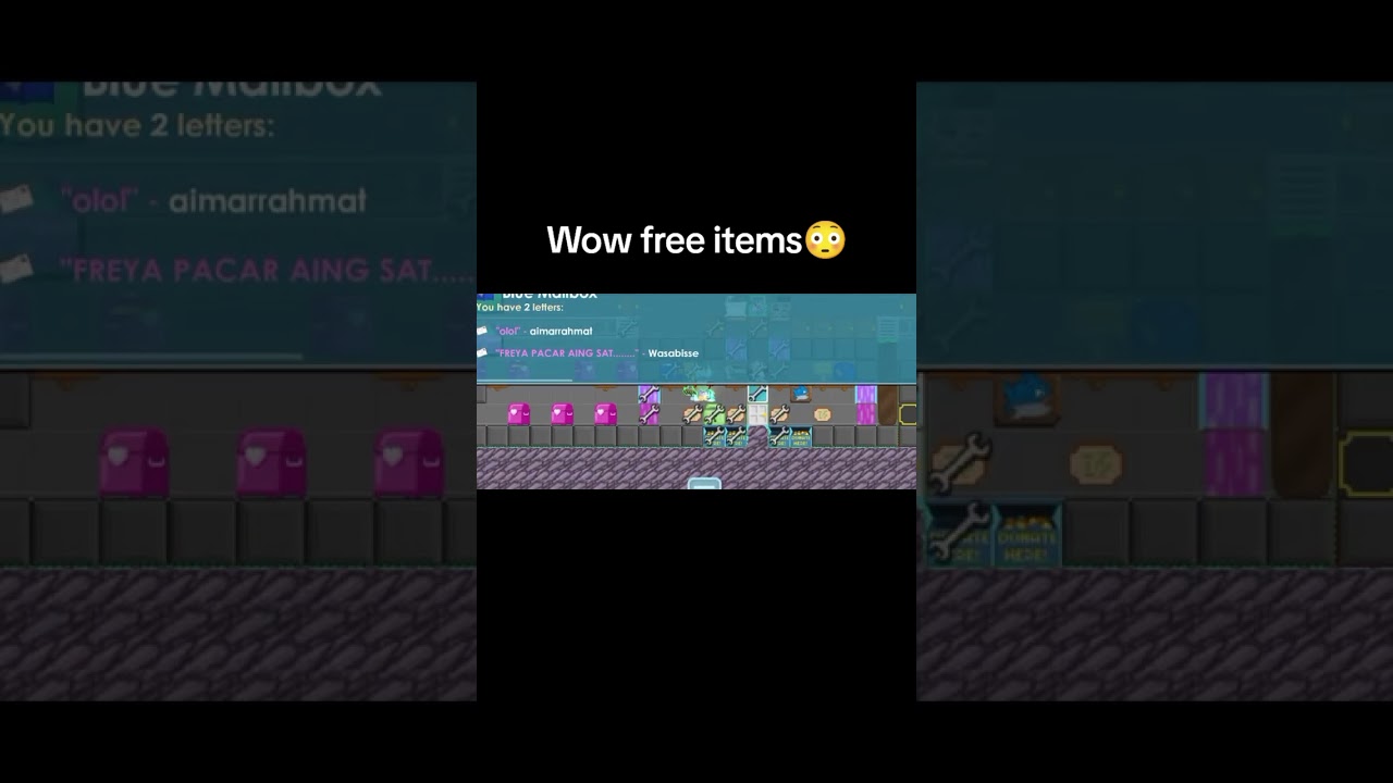 I got free items from expiring lock 😳! | Growtopia