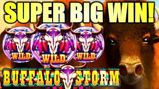 ★SUPER BIG WIN! NEW SLOT!★ WOWZER!! BUFFALO STORM & TREE OF WEALTH Slot Machine (IGT)