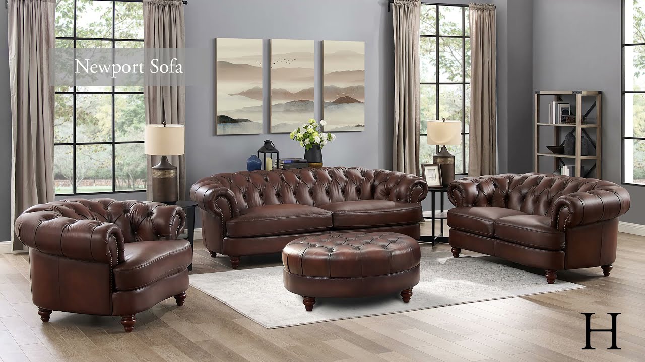 custom leather sofa newport news