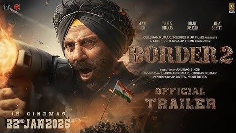 BORDER 2 - Official Trailer | Sunny Deol | Varun Dhawan | Diljit Dosanjh | Suniel Shetty |War Story