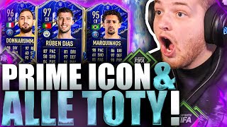 🔥😱3 ICONEN gezogen & ALLE TOTY´s gekauft! | LETZTES Pack OPENING in FIFA 22 Ultimate TEAM!