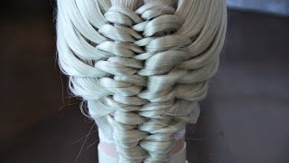 Коса снежинка | Лена Роговая | Hairstyles by REM | Copyright © #hairstyles