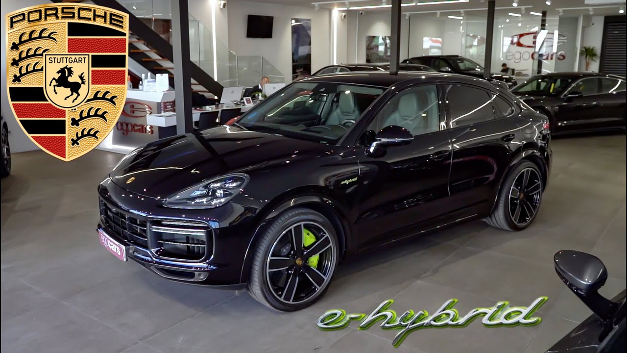 🚀 2020 Porsche Cayenne Turbo S EHybrid Coupe Negro Jet (Walkaround