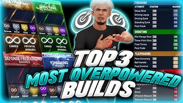 TOP 3 BEST BUILD YOU SHOULD MAKE IN NBA2K21!HOW TO MAKE THE POINT POWER FORWARD + PLAYMAKING SHOT!