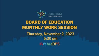 #DPSCommunity | DPS Board of Education Monthly Meeting | 11/2/23
