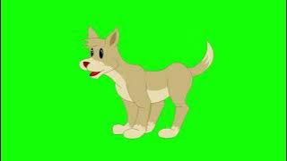 green screen dog | green screen cartoon