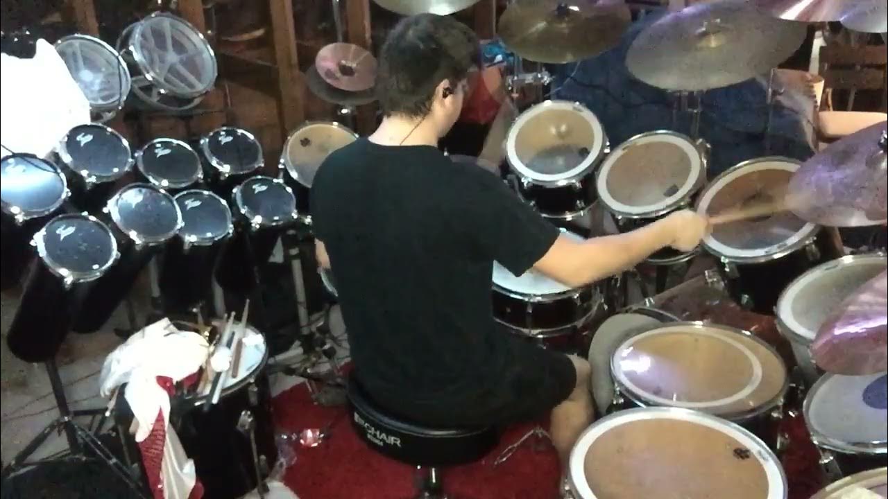 Drum cover als je lacht jan