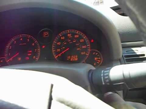 How to turn off nissan airbag light #2