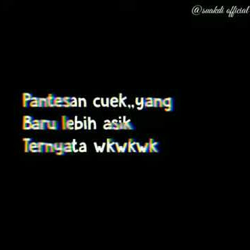Sindiran buat pacar