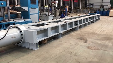 Horizontal tensile testing machine