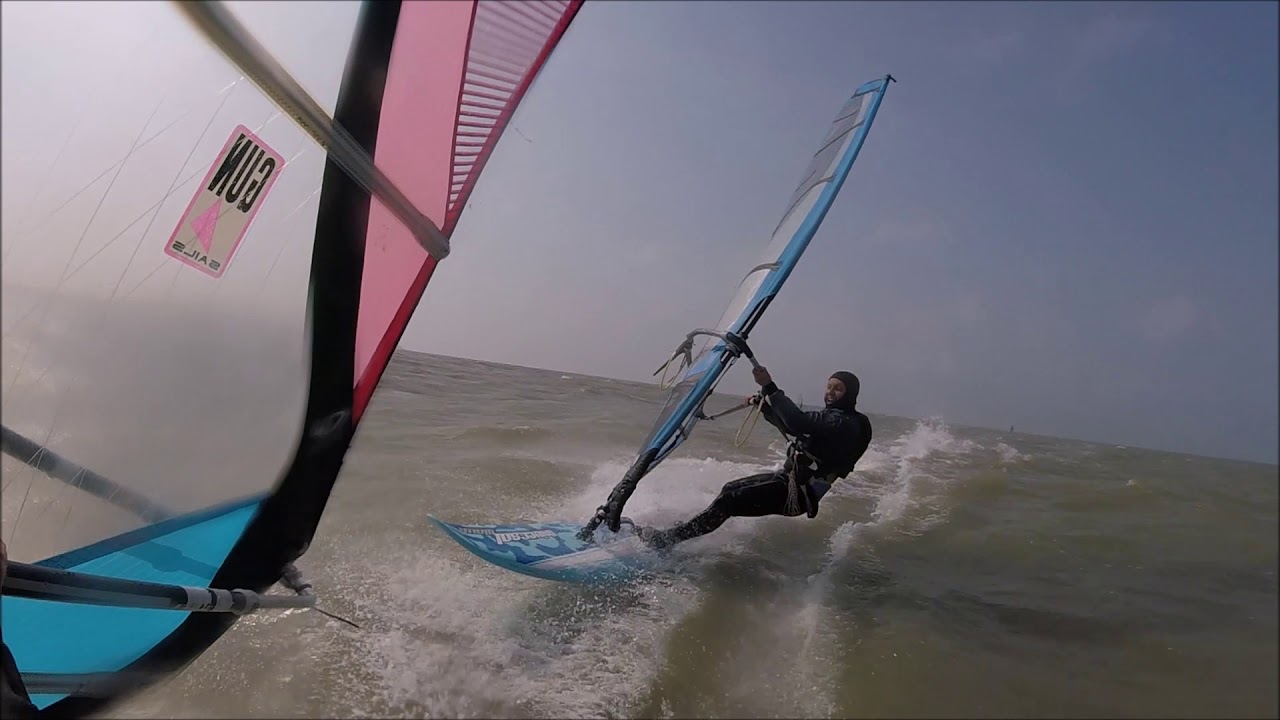 WINDSURF WISSANT 31 MARS 2019 BUMP AND JUMP