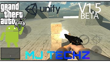 (V.1.5)GTA 5 ON ANDROID!!!! REAL BY UNITY DOWNLAOD LINK+GAMEPLAY