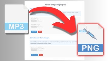 Audio-Image Steganography | Hiding Audio in Images | Demo