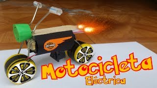 Como hacer Motocicleta Eléctrica con Motor- Electric motorcycle