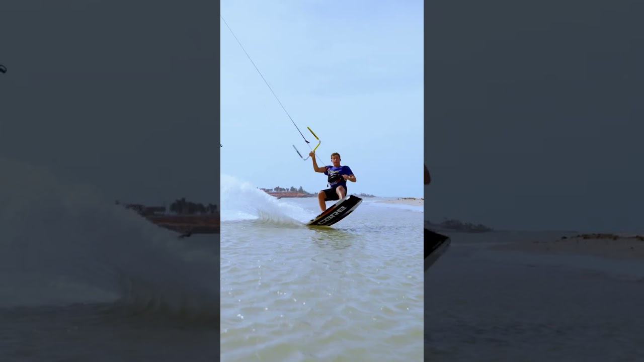 Unmatched Style: @shahar_tsabary Shreds the Waves in Camocim, Brazil | #kitesurf #ridecore