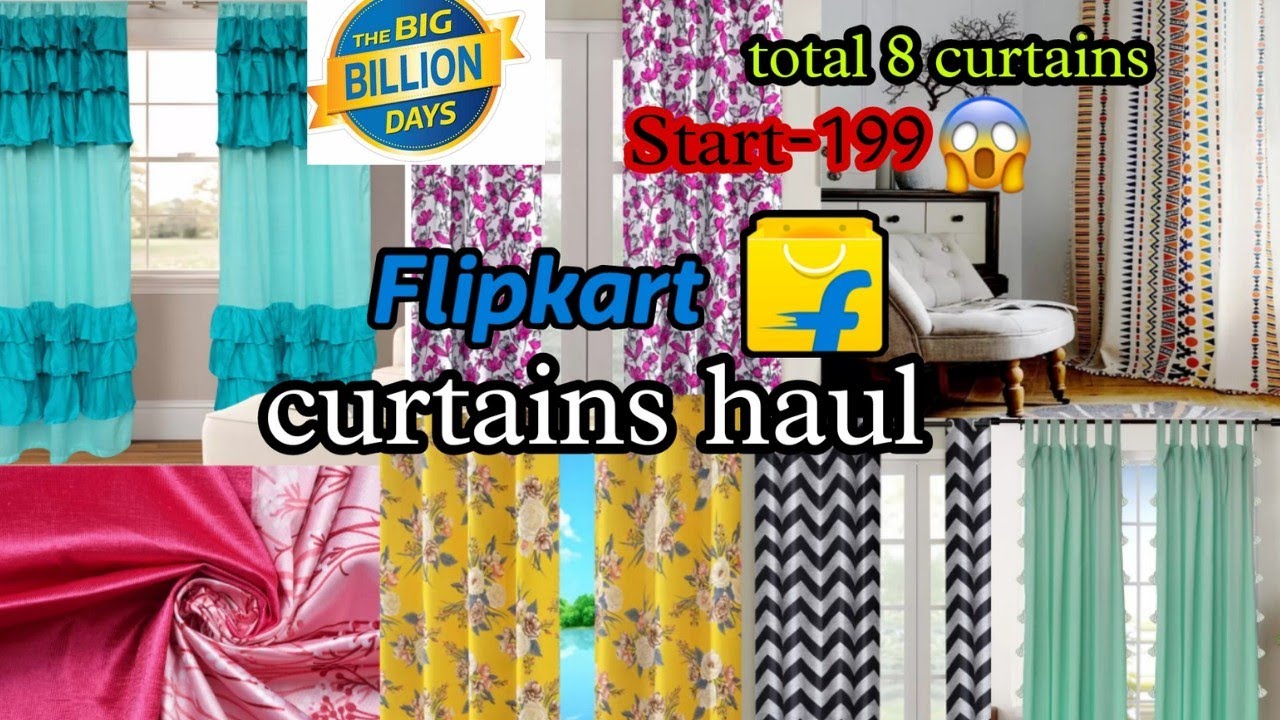 Curtains Haul🏠Budget Friendly Living Room, Bedroom Best Curtains From ...