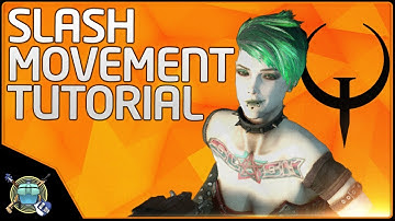 Quake Champions - Slash Movement Tutorial (Crouch Slide)
