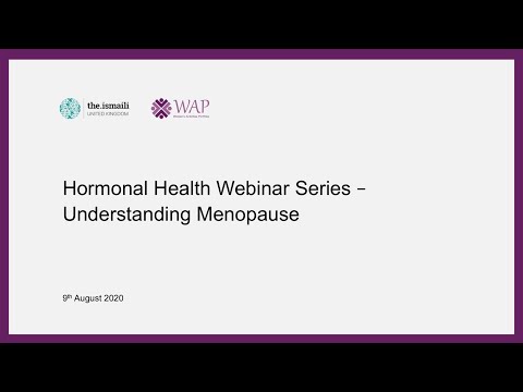 Hormonal Health Series - Understanding Menopause - WAP