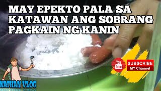 MAY EPEKTO BA ANG  SOBRANG PAGKAIN NG KANIN?