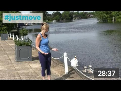 June #7 highlights - To the core - core pilates workout by the river
