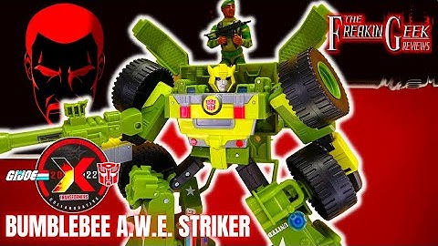 Transformers/G.I. Joe BUMBLEBEE A.W.E. STRIKER: EmGo