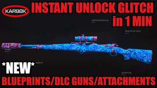 *NEW* INSTANT UNLOCK GLITCH in 1 MIN MW3! BLUEPRINTS/KAR/ATTACHMENTS! MW3 GLITCHES! WARZONE GLITCH!