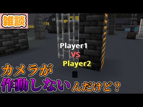 【雑談】カメラコマンドが上手く発動しない件【マイクラBE】
