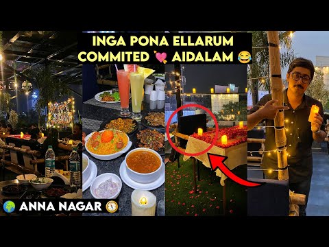 BEST Place for Couples ? ?? | On D ROOF Restaurant Anna Nagar | Peppa Foodie