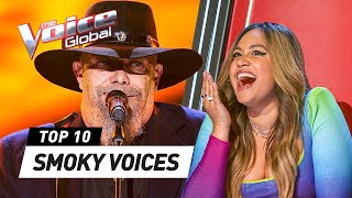UNEXPECTED, Unthinkable RASPY VOICES in Blind Auditions on The Voice