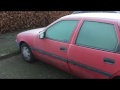 1992 Opel Vectra A 1.6i GL - Cold Start (Winter 2016)