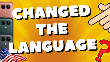 How do I change my Samsung A04 language phone back to English Galaxy A04s, A03, A02, A05