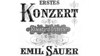 Emil von Sauer- Piano Concerto 1 (Hough)