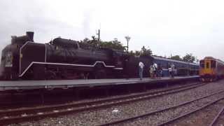 蒸氣火車DT668 2012南投火車好多節