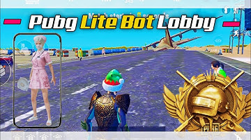 Pubg Mobile Lite Bot Lobby New Update😱 #pubglite #botlobby