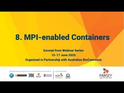 MPI enabled Containers