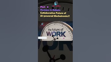 Humans & Robots: Collaborative Future of AI-powered Mechatronics PART 8 #viral #trending #ai