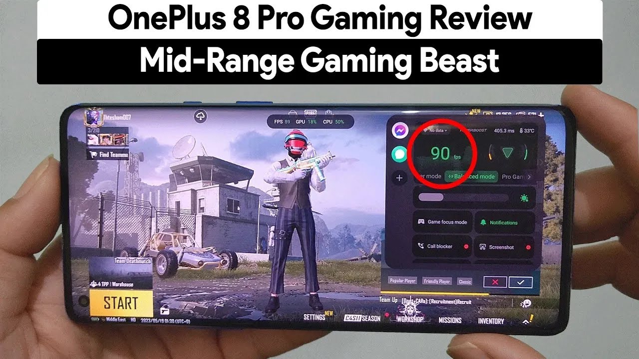 OnePlus 8 Pro Android 12 PUBG Test 2023 | Still Good For Gaming? - YouTube