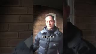 Violent Neighbor Gets Instant Karma