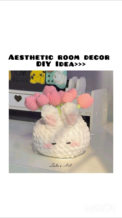 DIY Aesthetic room decor idea🌷#labus_art #roomdecor #aesthetic #diycraft #clouds #spedup #decor