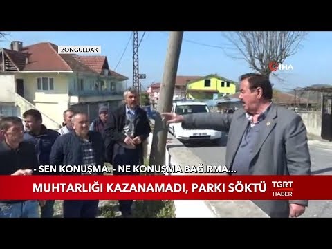 Muhtarlığı Kazanamadı, Parkı Söktü