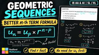 Geometric Sequences: A BETTER nth-Term Formula | IB Maths AA & AI News