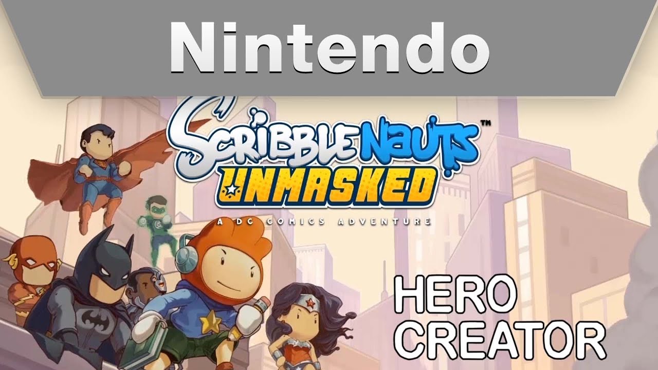 scribblenauts unmasked 3ds